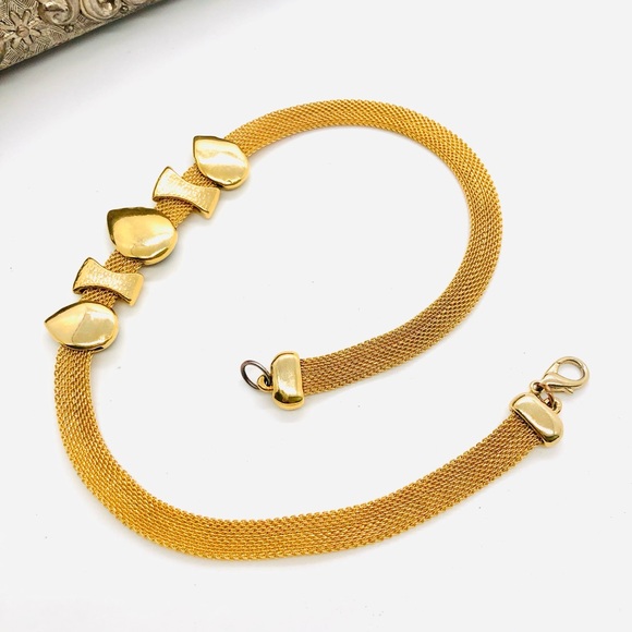 Vintage Unique Mesh necklace 🖤 - Picture 3 of 10